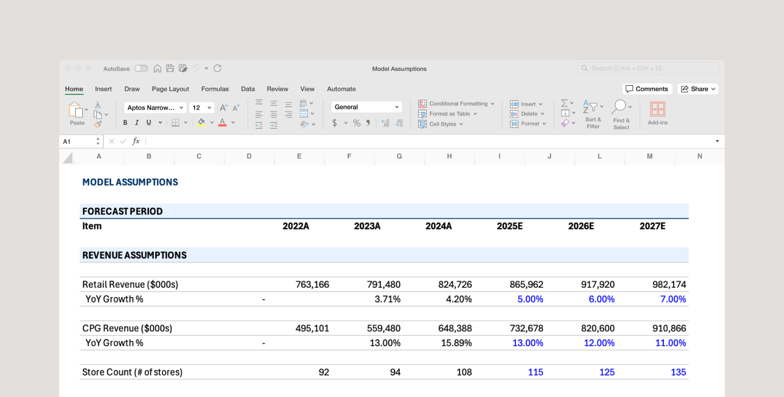 Screenshot of Hebbia generating a financial model

